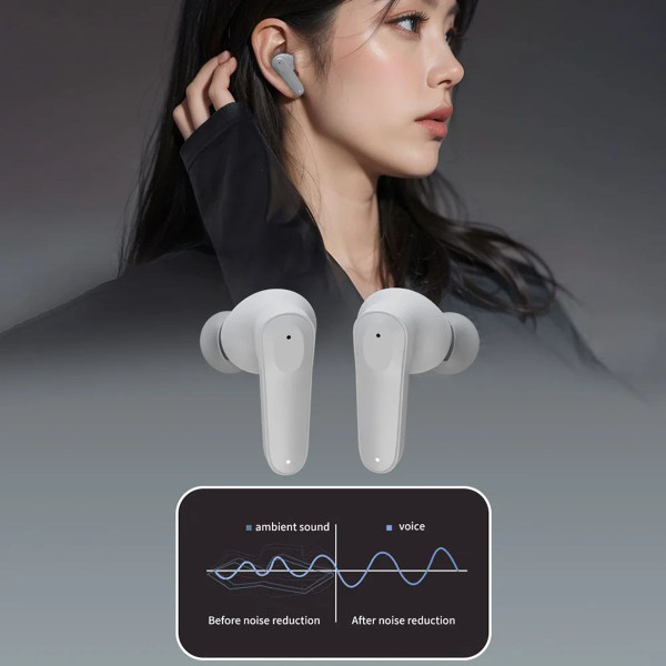 144 Language AI Translator Headphones Bluetooth 5.4 Simultaneous Interpretation Earphone Ai Voice Real Time Translator Earbuds Color Black product image