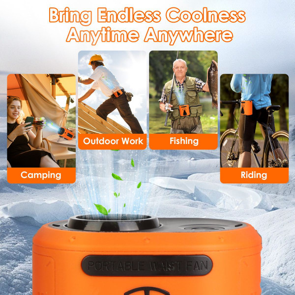 5-Speed Waist Clip Fan product image