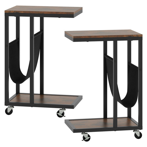 2-Tier C-Shaped Side Table product image