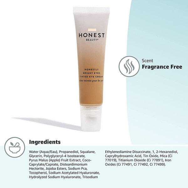 Honest Beauty® Honestly Bright Eyes Tinted Eye Cream (2-Pack) product image