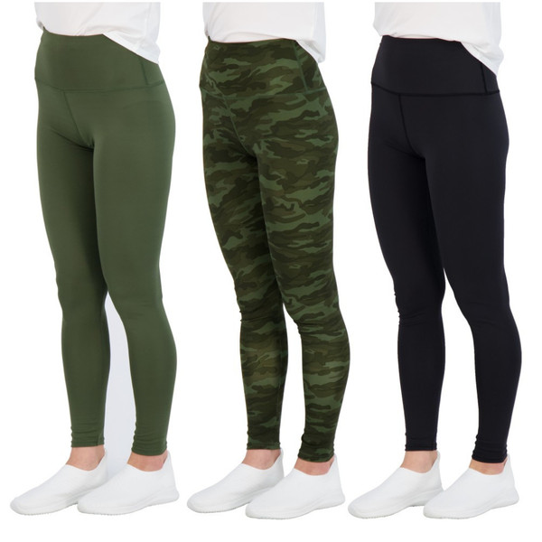 Women's Athletic Performance Leggings (3-Pack) product image