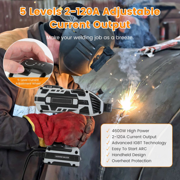 AIME 110V 120Amp Welding Machine product image