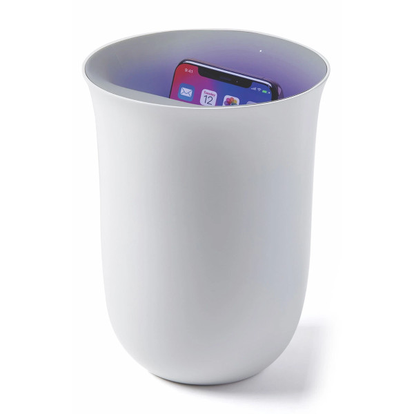 LEXON Oblio 10W Qi Certified Wireless Charger with Built-In UV-Sanitizer product image