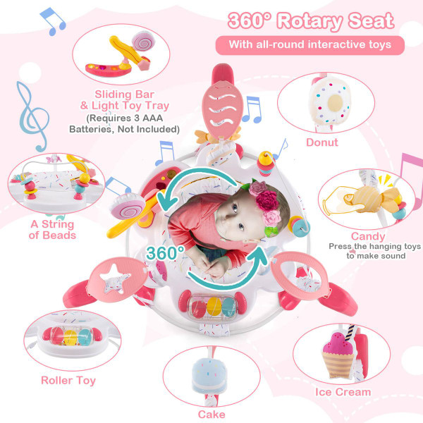 Baby's Adjustable 360° Stationary Activity Center product image Baby's Adjustable 360° Stationary Activity Center product image