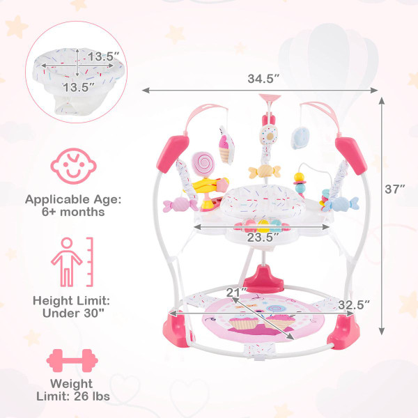Baby's Adjustable 360° Stationary Activity Center product image Baby's Adjustable 360° Stationary Activity Center product image