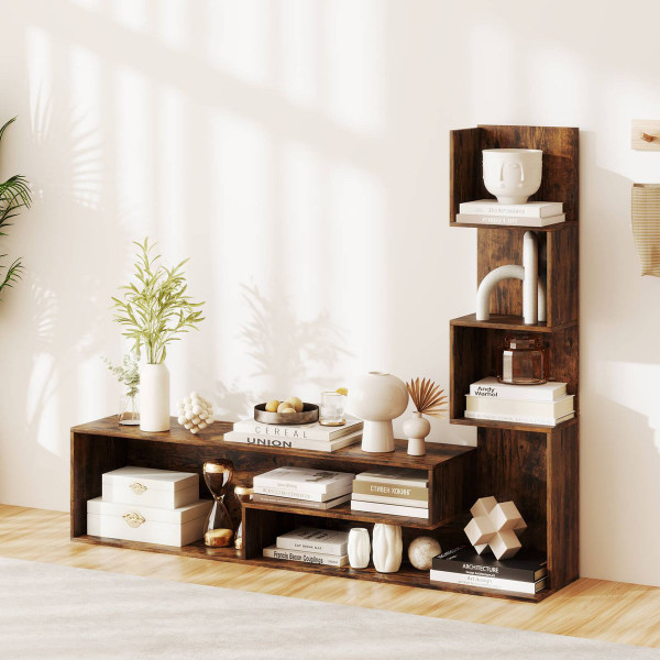 Cube TV Stand with L-Shaped Shelves product image