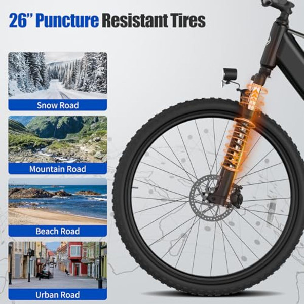 ZDZA 26” Electric Mountain Bike product image ZDZA 26” Electric Mountain Bike product image