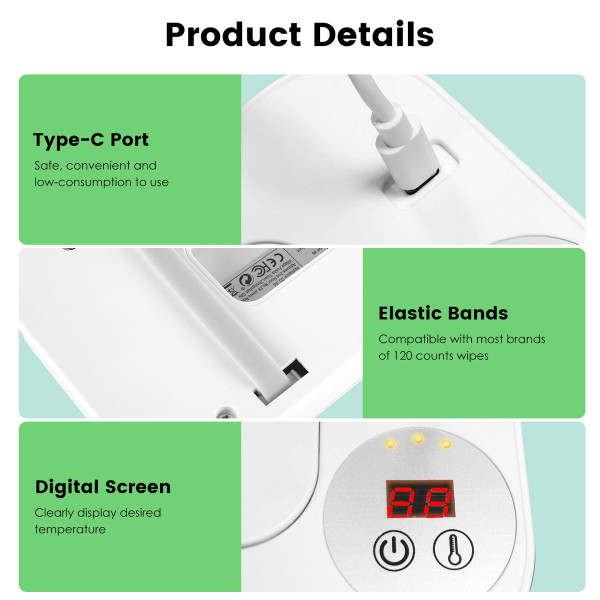 NewHome Baby Wet Wipe Warmer product image NewHome Baby Wet Wipe Warmer product image