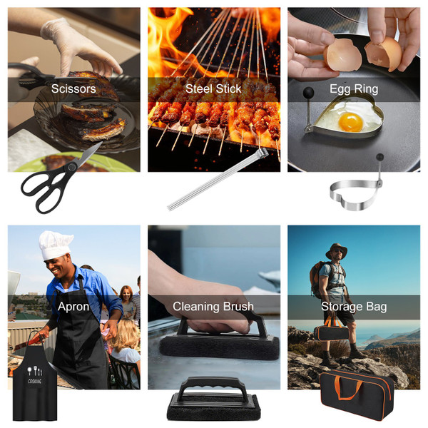 NewHome 31-Piece Griddle Accessories Kit product image
