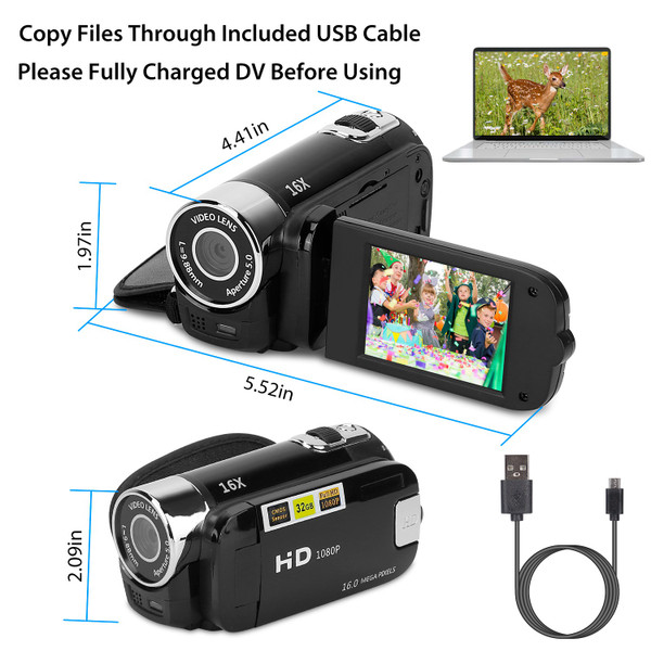 iNova™ 1080p Video Camera with 2.7" Display product image