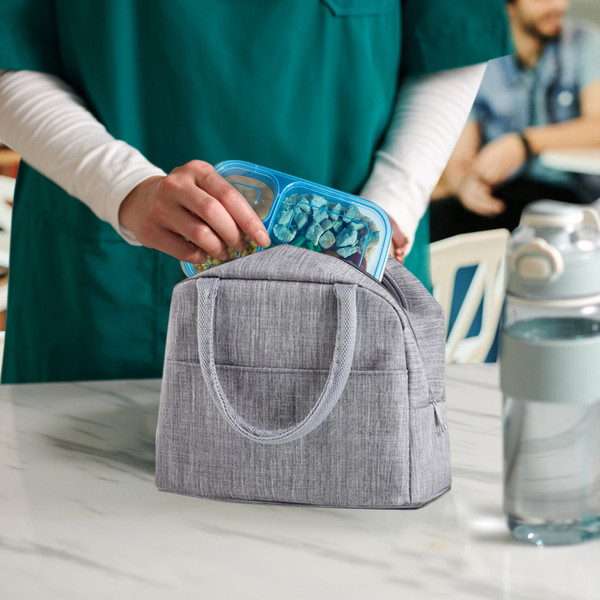 Insulated Oxford Lunch Tote product image Insulated Oxford Lunch Tote product image