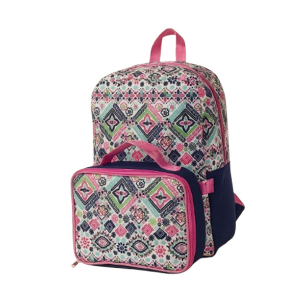 Tribal Bloom 16” Backpack and Lunch Bag Set  product image