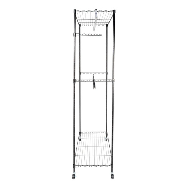 Heavy-Duty Closet Organizer Garment Rack with Wheels product image Heavy-Duty Closet Organizer Garment Rack with Wheels product image
