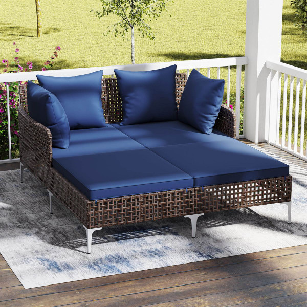 Outdoor Patio Daybed with Pillows product image Outdoor Patio Daybed with Pillows product image