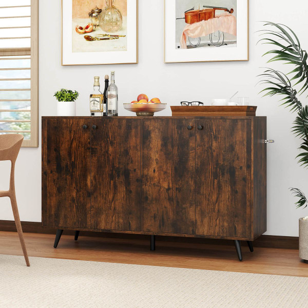 Mid Century 4-Door Buffet Sideboard product image
