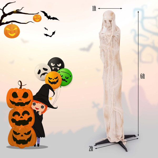 6FT Life Size Animatronic Halloween Mummy  product image 6FT Life Size Animatronic Halloween Mummy  product image