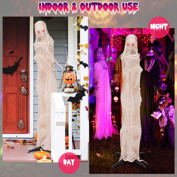 6FT Life Size Animatronic Halloween Mummy  product image 6FT Life Size Animatronic Halloween Mummy  product image