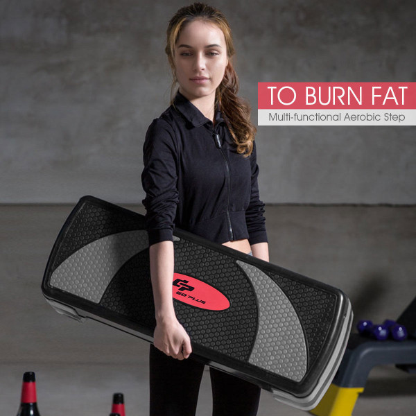 32'' Adjustable Fitness Aerobic Step Exercise Stepper  product image