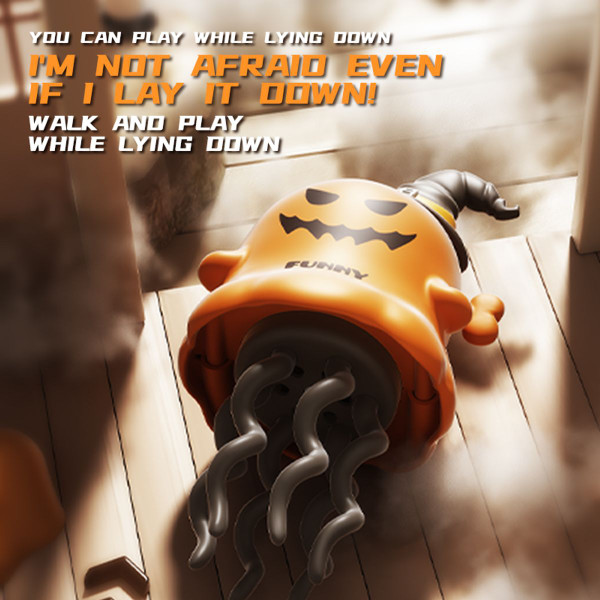 Dancing Halloween Toy Wind Up Moving Pumpkin Toy For Creative Clockwork Interactive Crawling Moving Sensory Game Fidget Toy product image Dancing Halloween Toy Wind Up Moving Pumpkin Toy For Creative Clockwork Interactive Crawling Moving Sensory Game Fidget Toy product image