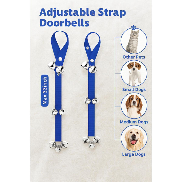 Before & After Pet Training Bells product image