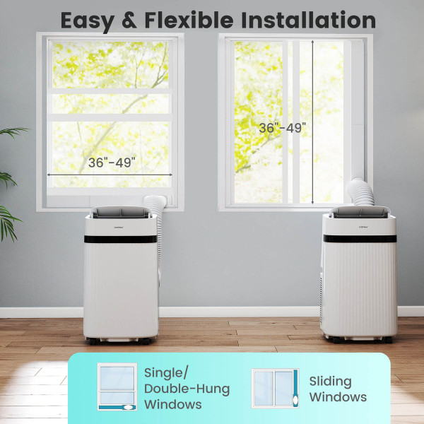 12000 BTU Portable Air Conditioner with Fan and Dehumidifier product image