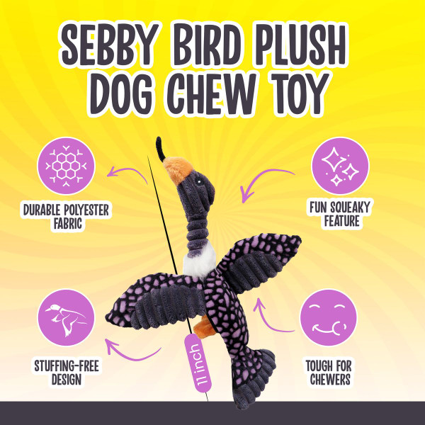 Scoochie Pet Squeaky Plush Dog Chew Toy product image