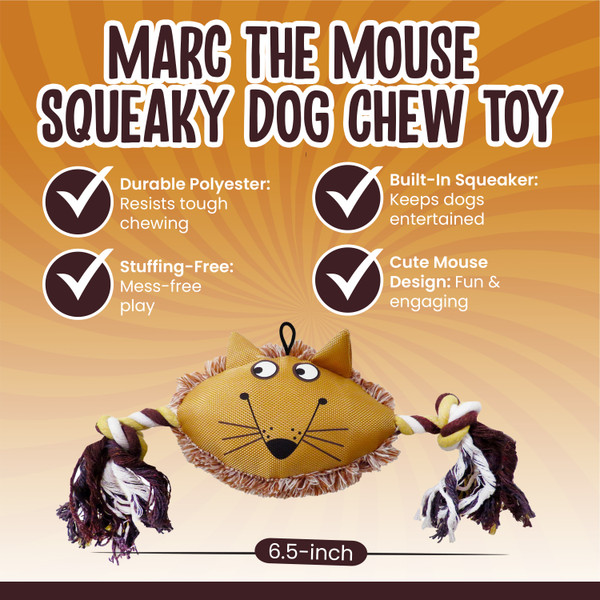 Scoochie Pet Squeaky Plush Dog Chew Toy product image