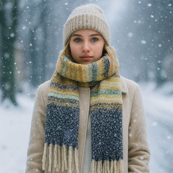 Cozy Knit Winter Scarf (2-Pack) product image