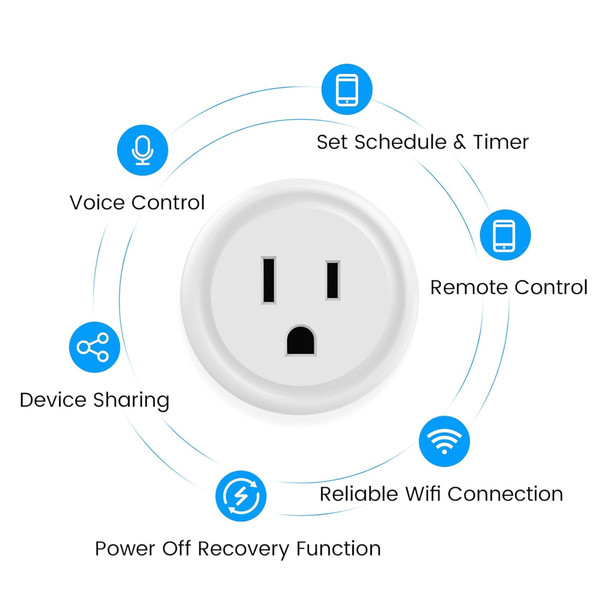Smart Mini Wi-Fi Plug (4-Pack) product image