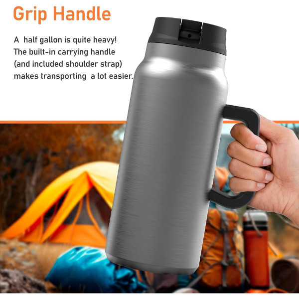 64oz Tumbler with Handle TRAKA 64 with Filter  product image