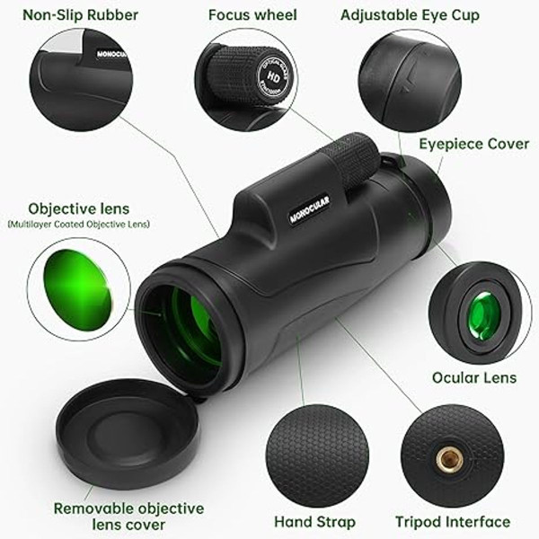 Mapleboom 80x100 HD Monocular Telescope product image