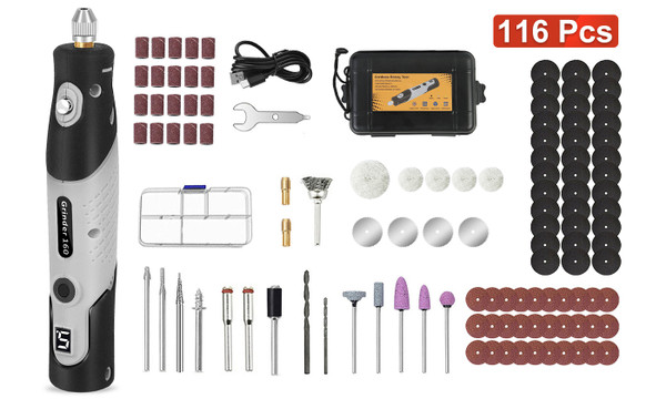 116-Piece Rotary Tool Kit product image