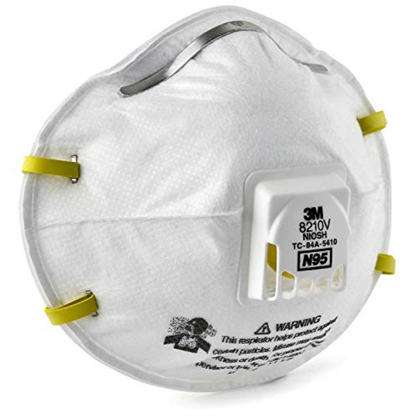 3M 8210V Particulate Respirator with Cool Flow Valve product image