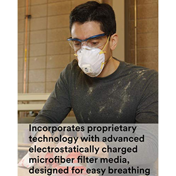 3M 8210V Particulate Respirator with Cool Flow Valve product image