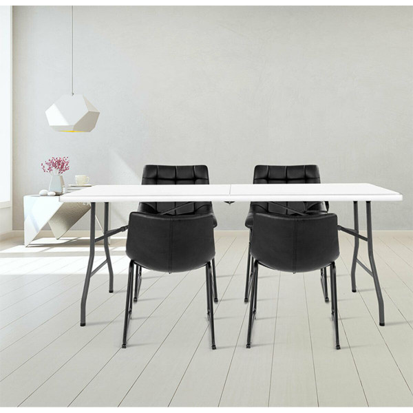Portable 6-foot Folding Table product image Portable 6-foot Folding Table product image