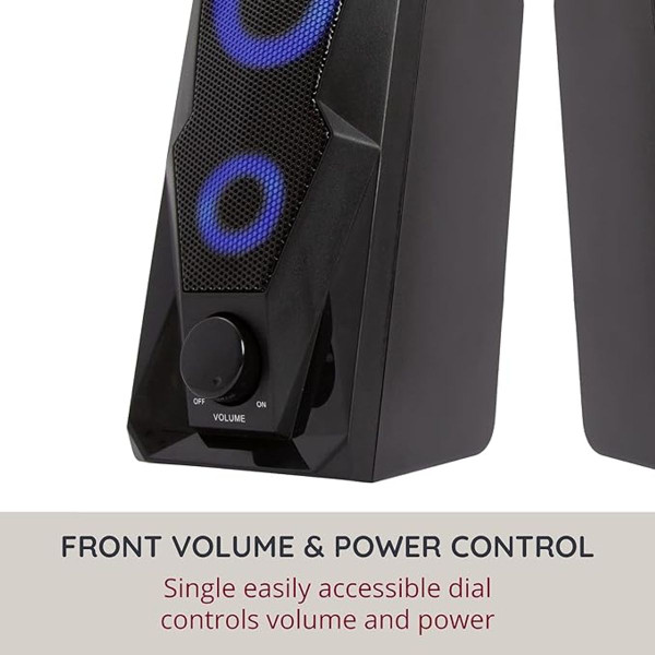 Compact 6W Wired Computer Speakers (1 Pair) product image Compact 6W Wired Computer Speakers (1 Pair) product image