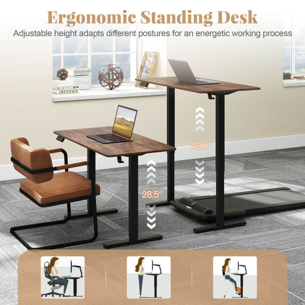 48" x 24" Sit-to-Stand Desk with 3 Memory Settings product image