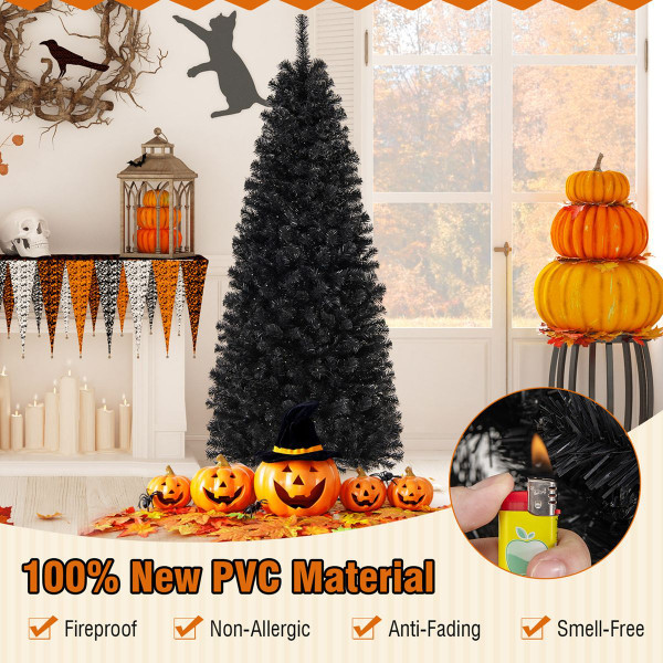 6FT Artificial Halloween Tree with Warm White Lights product image 6FT Artificial Halloween Tree with Warm White Lights product image