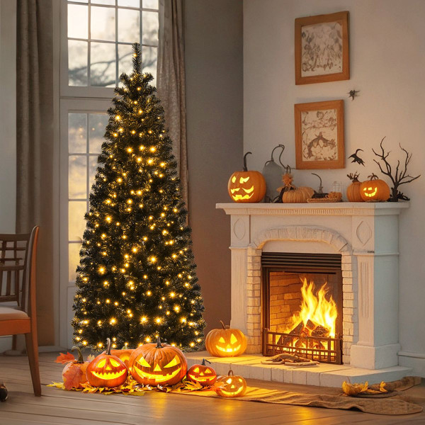 6FT Artificial Halloween Tree with Warm White Lights product image 6FT Artificial Halloween Tree with Warm White Lights product image