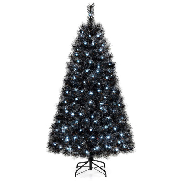 Black Artificial Tree with Frosted Branch Tips  product image Black Artificial Tree with Frosted Branch Tips  product image