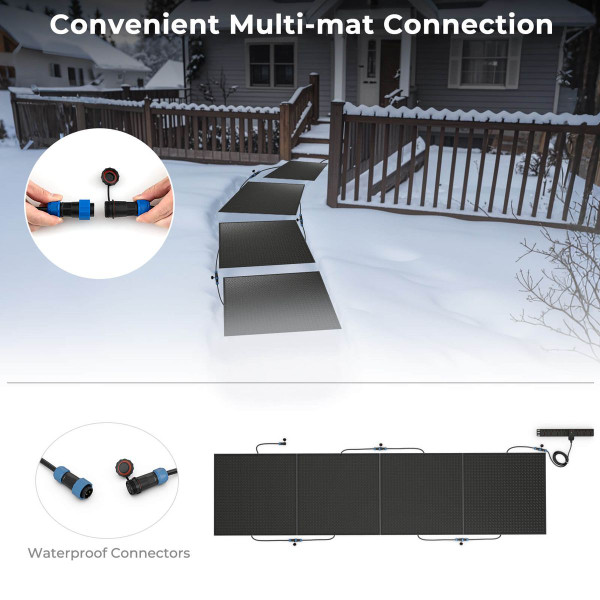 30" x 30" Heated Snow Melting Mat product image