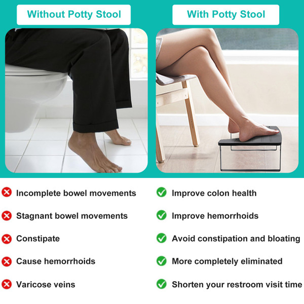 NewHome Bamboo Toilet Stool product image