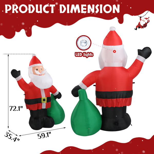 Lighted Christmas Inflatable Decoration product image