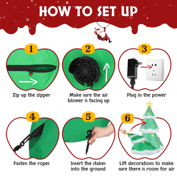 Lighted Christmas Inflatable Decoration product image