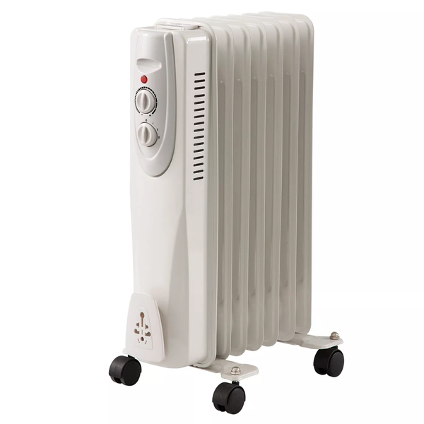 1500W Portable Oil Filled Space Heater with 3 Heat Settings product image