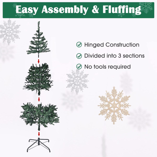 Foldable Natural or Flocked Christmas Tree product image Foldable Natural or Flocked Christmas Tree product image