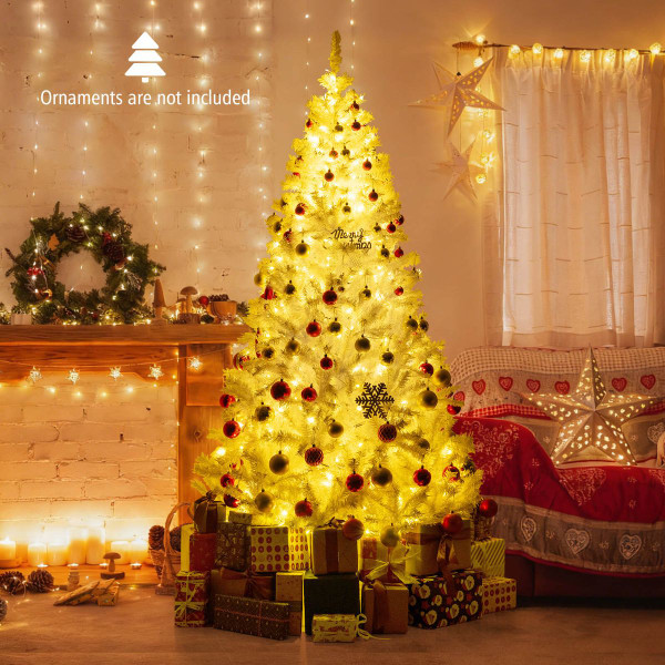 Artificial Pre-Lit Christmas Tree (6 or 7 ft) product image