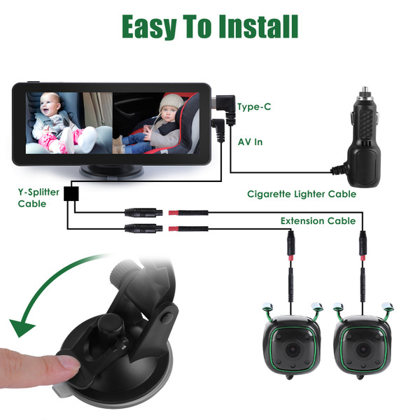 1080P Baby Car Camera product image