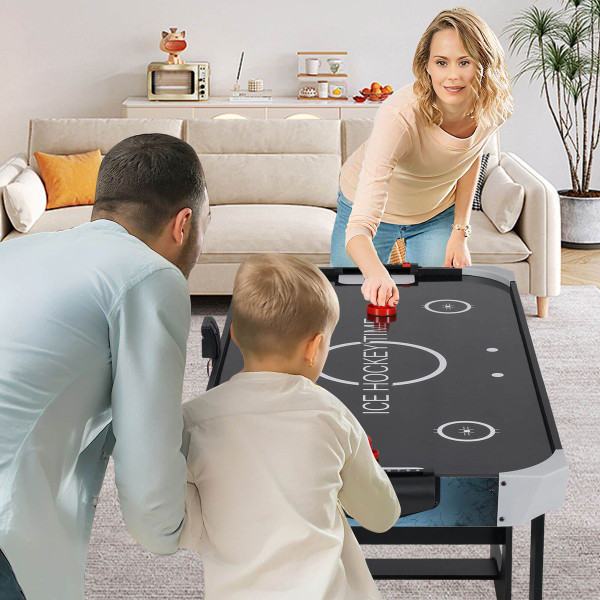Foldable Air Hockey Table with Digital LED Scoreboard product image