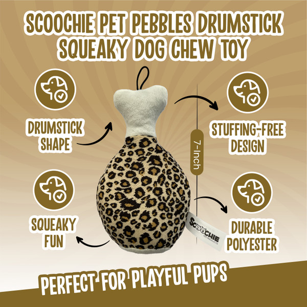 Scoochie Pet Squeaky/Crinkle Dog Chew Toys product image